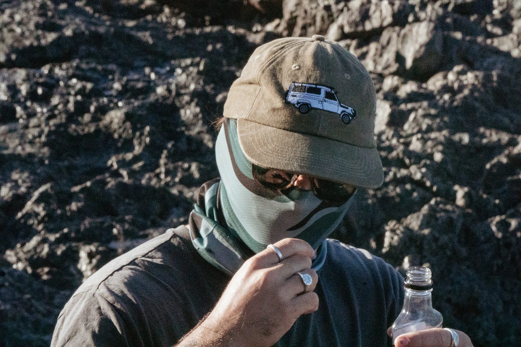 Man in the Boofhead Troopy hat