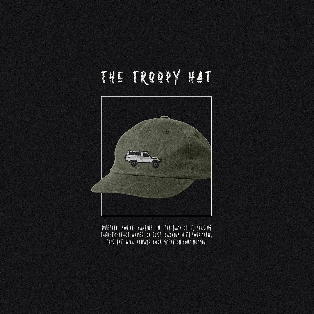 The Troopy Hat social post